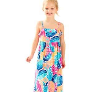 Girls small Lilly Pulitzer Chasteen Maxi dress